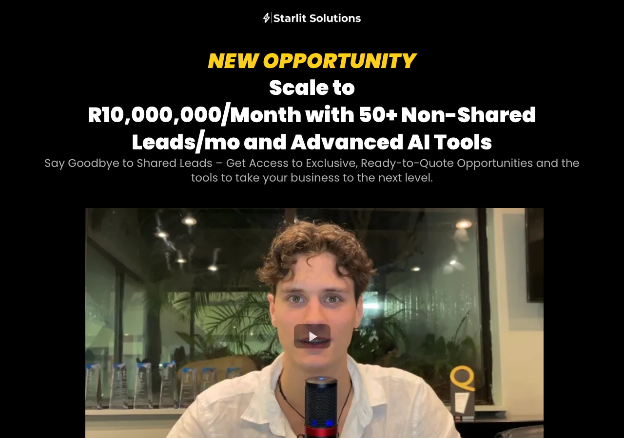 Starlit Solution website